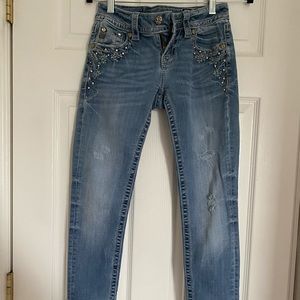 Miss Me skinny jeans 25